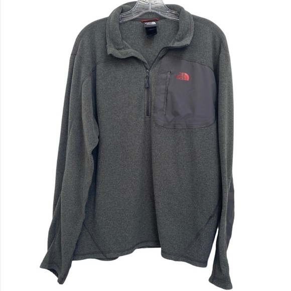 The North Face Quarter Zip-up Pullover Polartec Classic Sweater Men’s Size Large - Picture 1 of 16